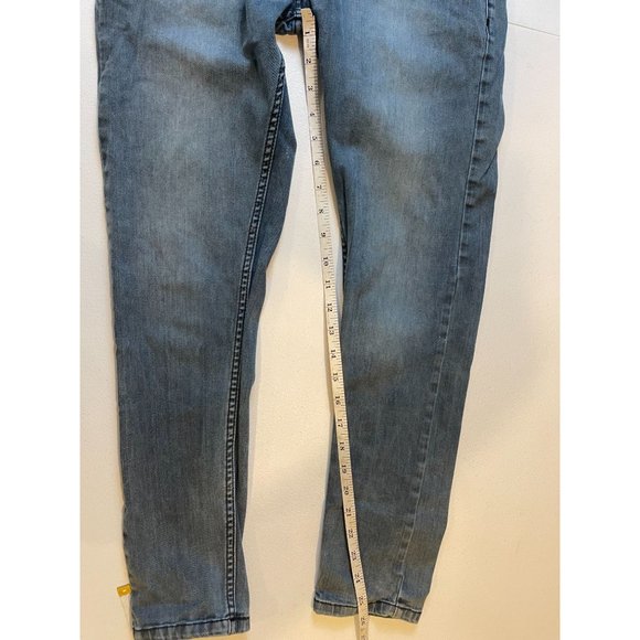 DY Womens Denim Jeans Super Skinny Mid Rise Five Design Pockets Blue Size 32 - Picture 7 of 11